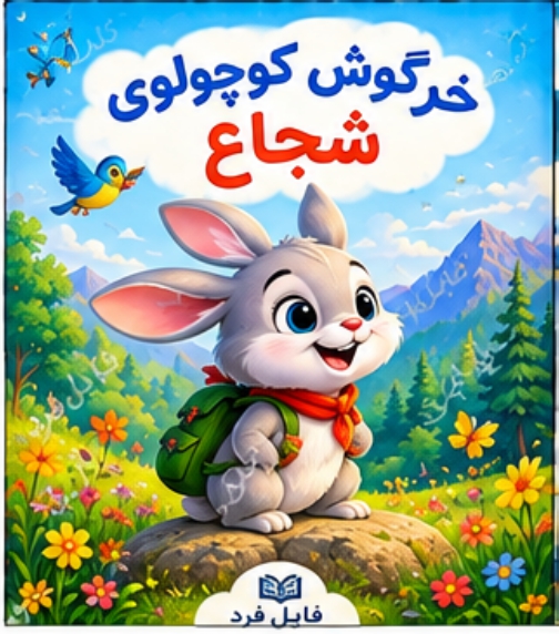 کتاب داستان کودکانه “خرگوش کوچولوی شجاع”. مختص گروه سنی الف و ب (3 تا 6 سال). کتاب آموزشی. فارسی. نسخه پی دی اف